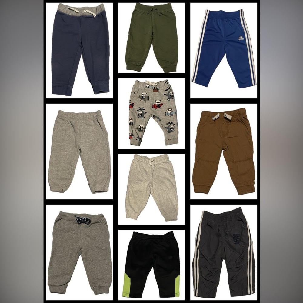 10pc PANTS BUNDLE 12mo